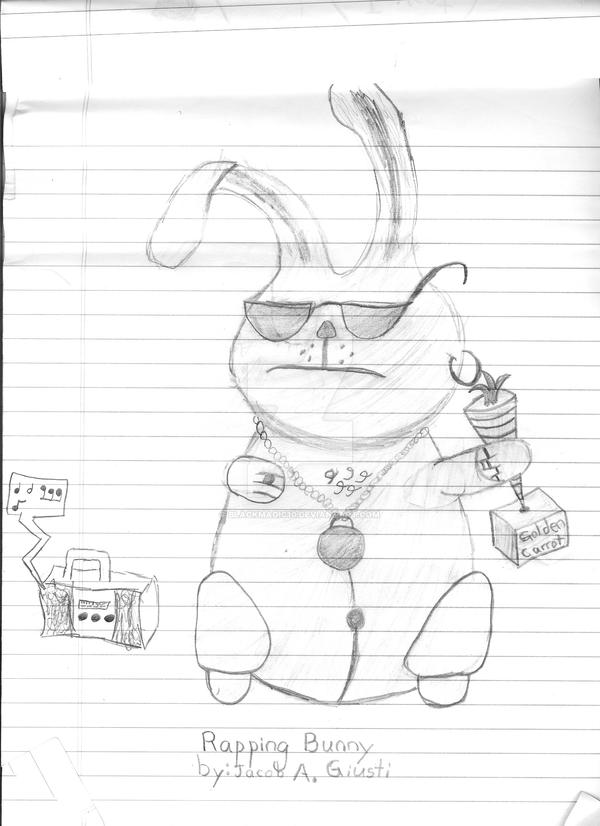 Rapping Bunny by blackmagic10 on DeviantArt