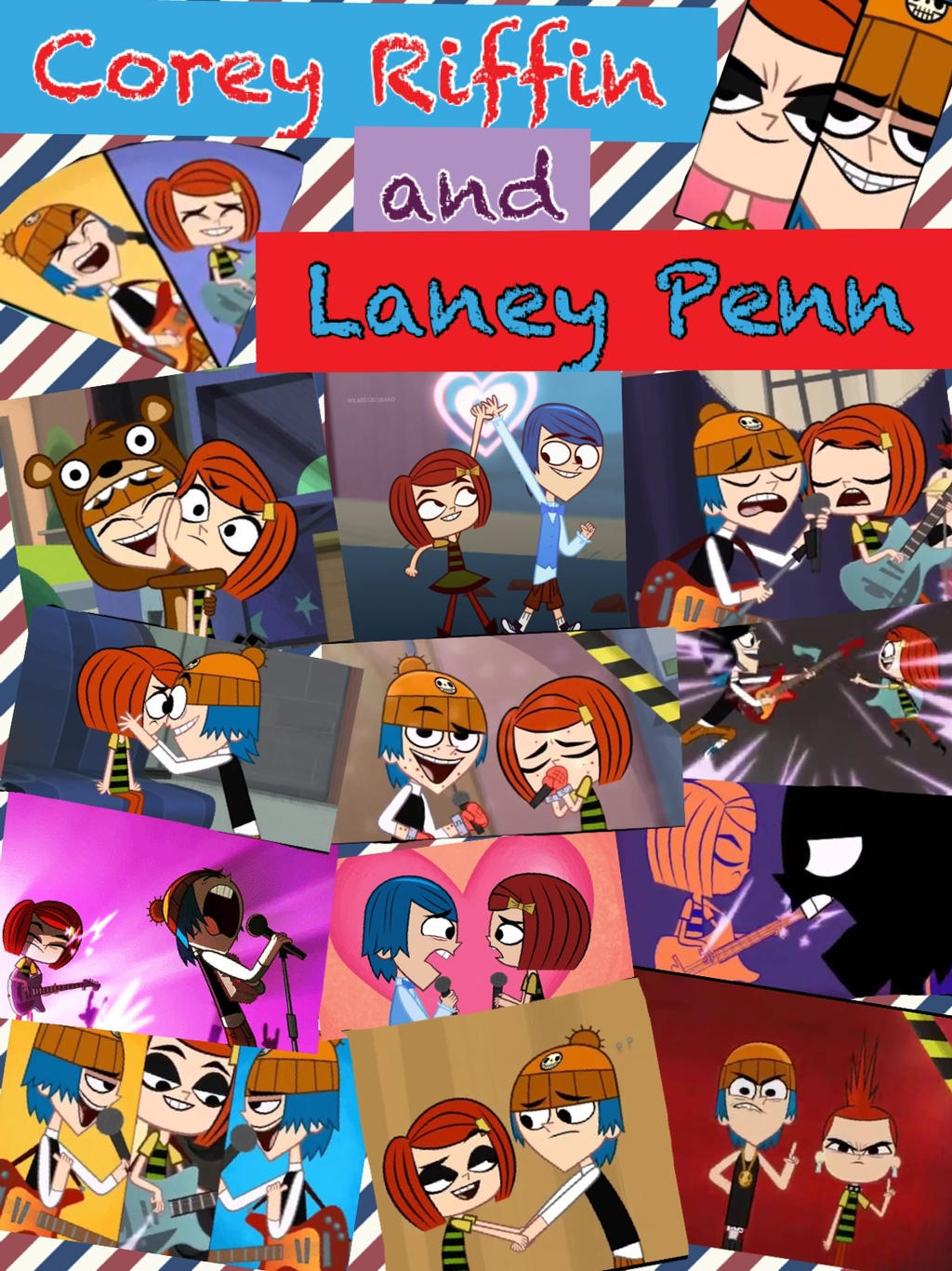 Grojband Corey Riffin and Laney Penn by PokeLyokoHearts213 on DeviantArt