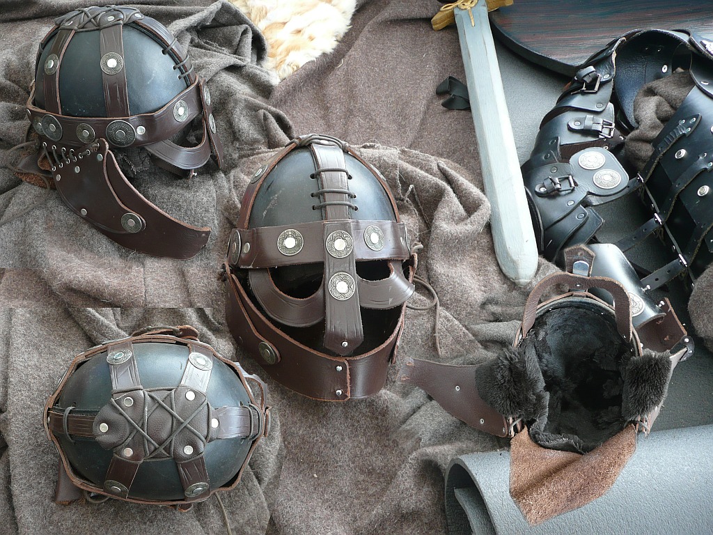 Nordic Leather Helmet