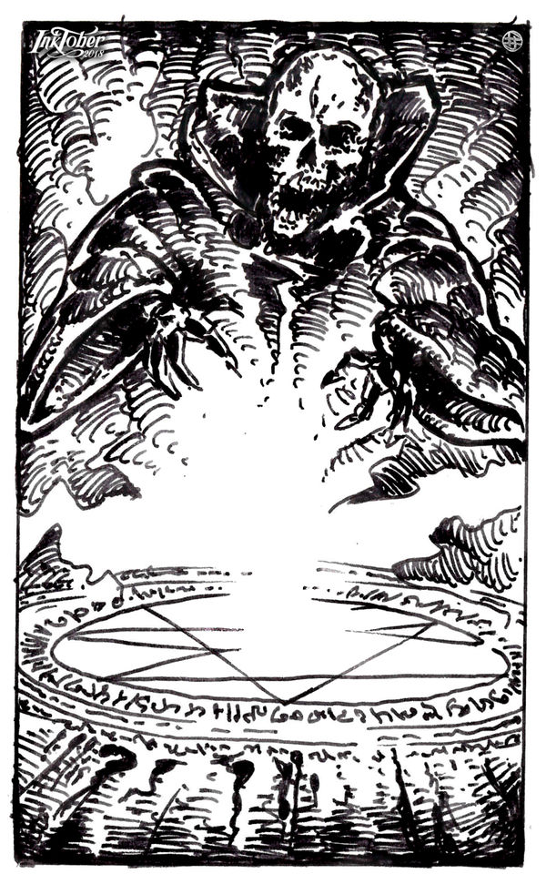 Inktober 2018 - #04 - Spell