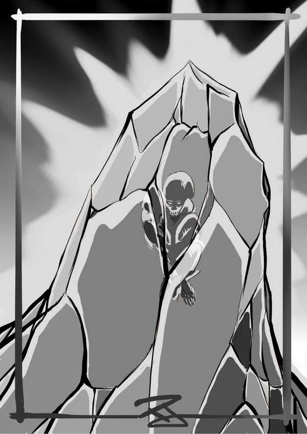 Inktober 01 - Crystal