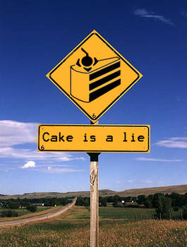 Cake is a lie