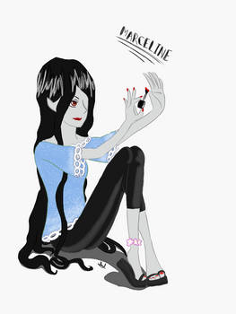 Marceline + Nail Polish Colored