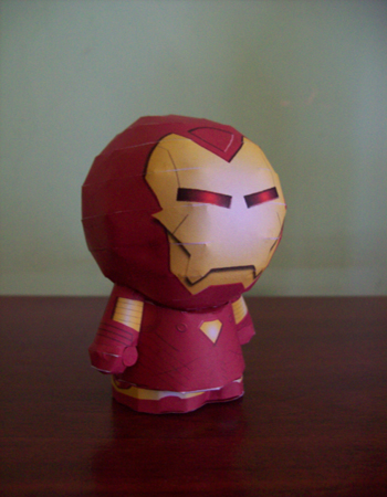 my 2nd papercraft 'Iron Man'