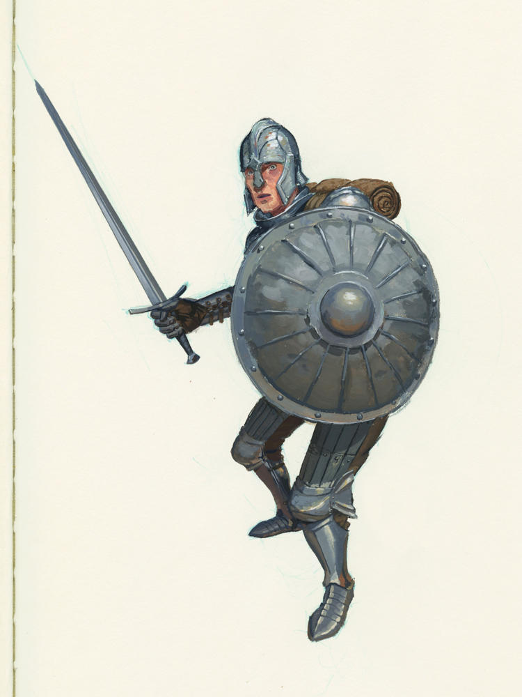 Handless Fighter Human Fighter by joriboltonpainting on DeviantArt