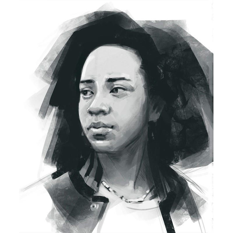 Portrait Study of Tiff by joriboltonpainting on DeviantArt