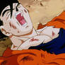 Gohan Losing Against Super Buu