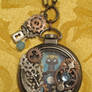 Nox Pocketwatch Steampunk Necklace