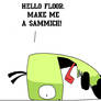 Gir Wants a Sammich