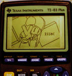 Issac on a calculator? by dragonack27
