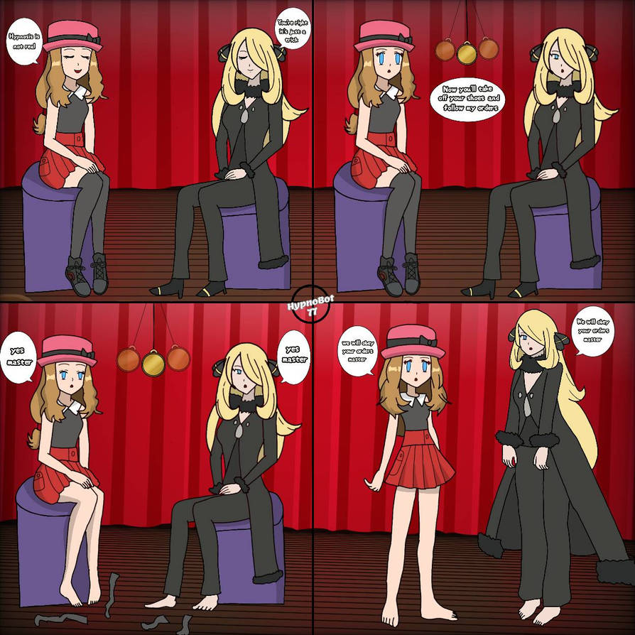 Commission Serena And Cynthia Hypnotized By HypnoBot77 On DeviantArt commission-serena-and-cynthia-hypnotized-by-hypnobot77-on-deviantart
