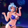 Commission - Fireworks MiSha