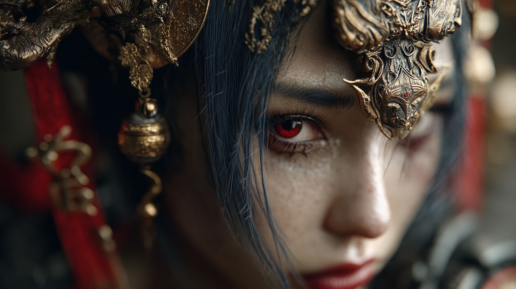 Akai Me no Geisha by Ronin-Arts on DeviantArt