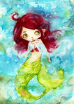 little mermaid by faQy