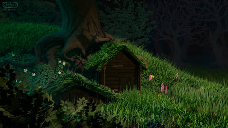 Forest Hut 3D-2