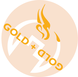 Gold and Gold Logo (Draft 9) Statistic Dragon