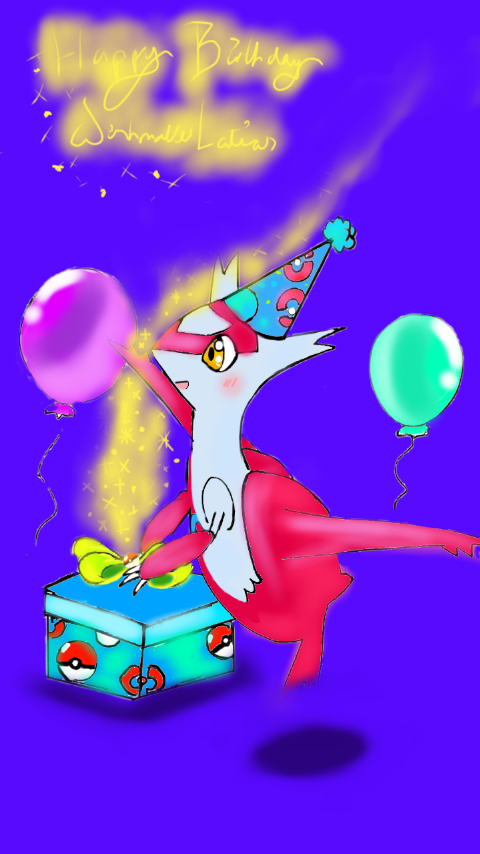 [COMMISSION] Birthday Latias~