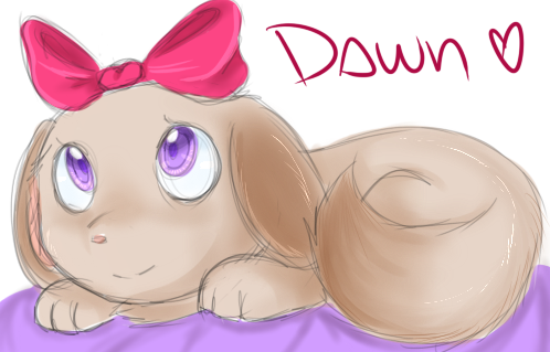 Trinity's New Puppy : Dawn