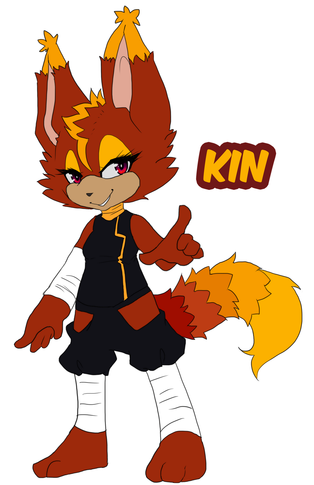 Kin the Fox by Ootsutsuki on DeviantArt
