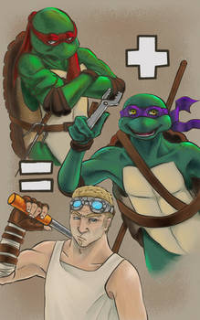 Raph+Donnie=Baird