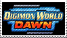 Digimon World Dawn stamp