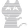 Mewbie.jpg To Ascii art using jp2a (screenshot)