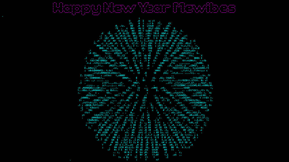 Happy New Year Mewbies - ASCIIMation by mewbies