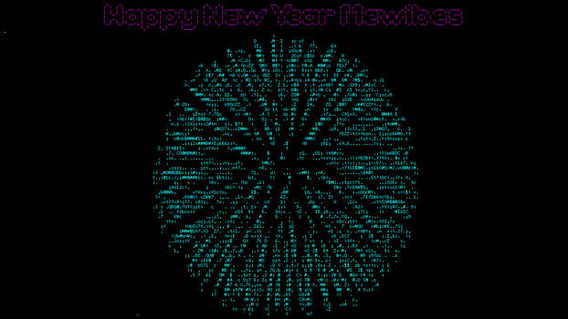 Happy New Year Mewbies - ASCIIMation