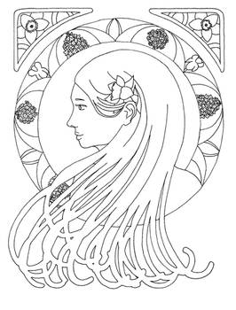 Elvea - Le Printemps - Lineart