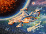 Fantasy Space Ships