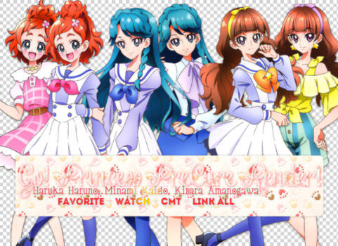 Go! princess PreCure Render Pack