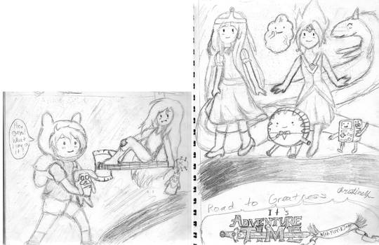 Adventure Time Fanart sketch