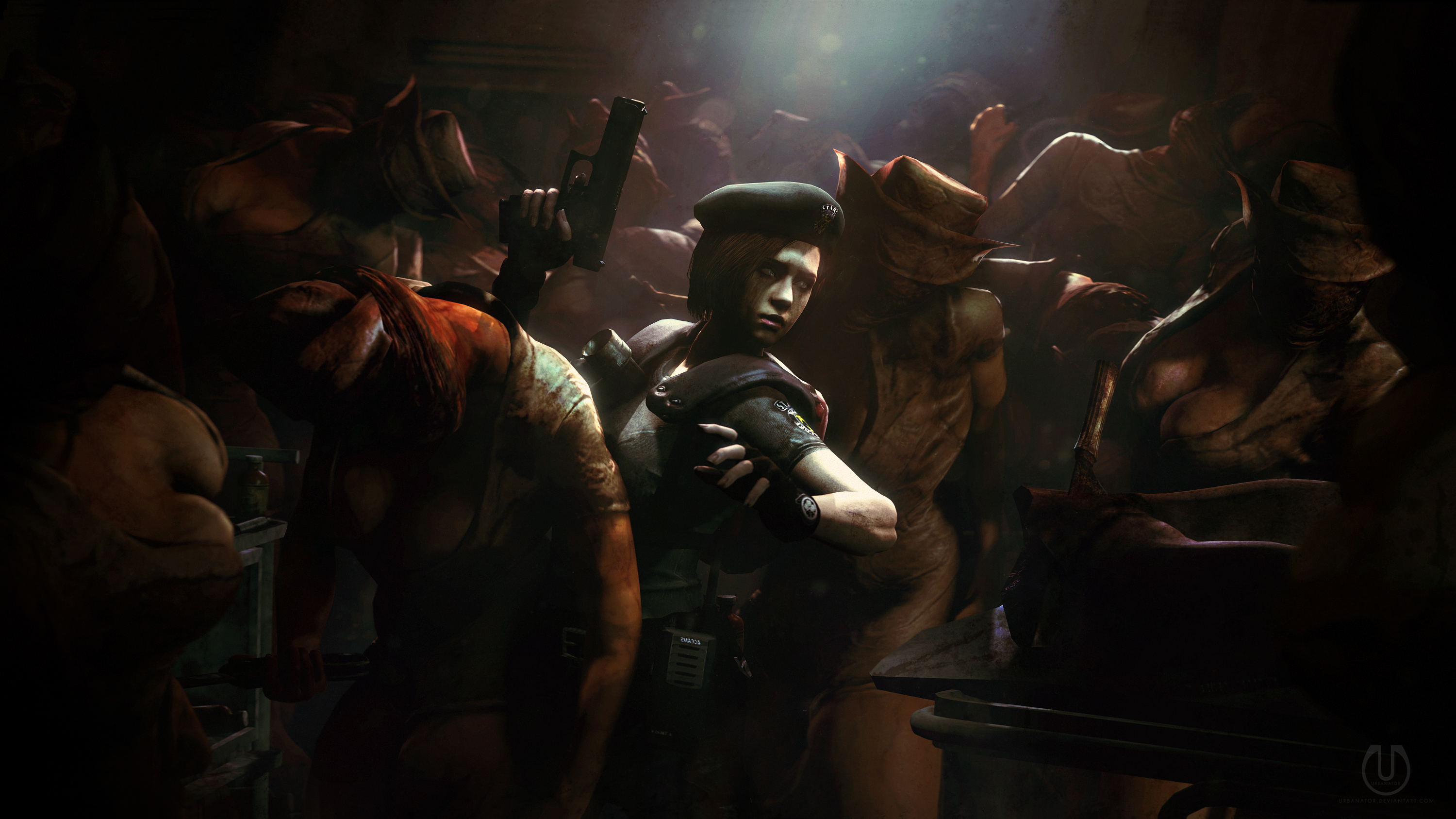 Sneaking Through Alchemilla | Jill Valentine