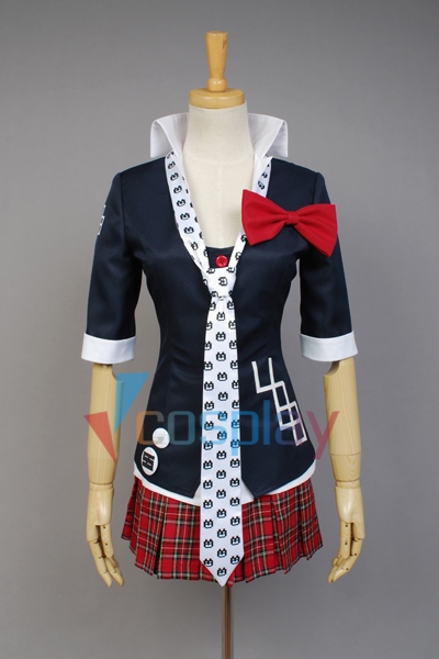 Junko Enoshima Cosplay Costume School Uniform