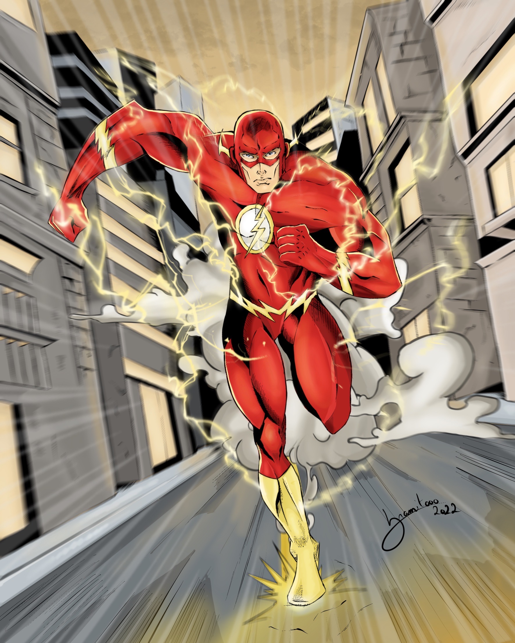 The Flash Fan Art by BramitoArt on DeviantArt