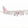 Jet2 plane G-CELB drawing