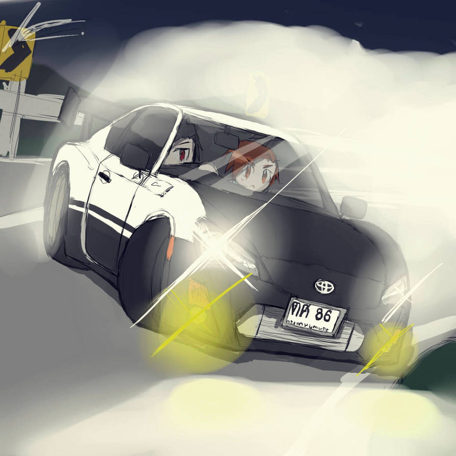 Hachi Roku drifting by ngarage on DeviantArt