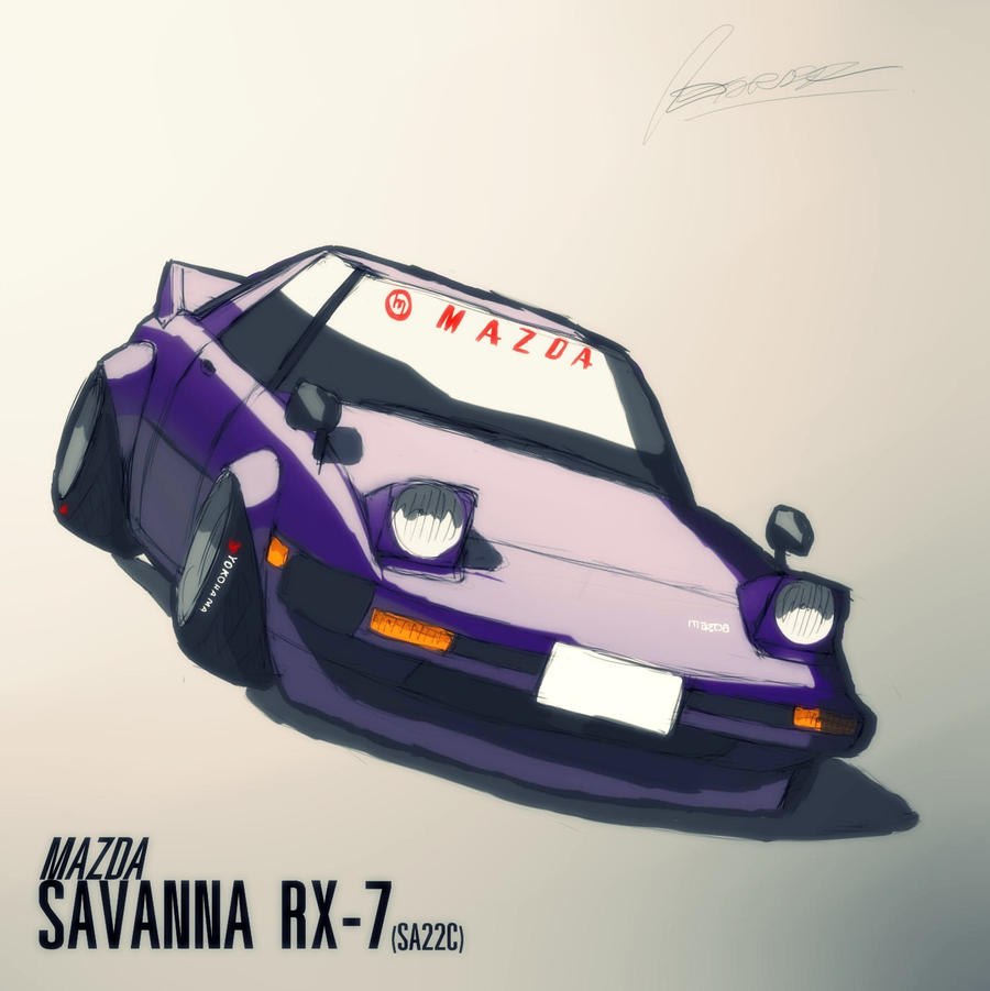 Bosouko Rx7 Savanna RX-7 Bosozoku by ngarage on DeviantArt