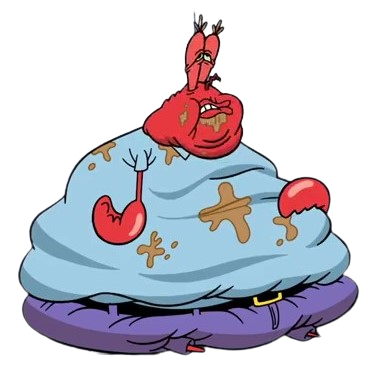 Mr Krabs Fat by PaddyMcClellan on DeviantArt