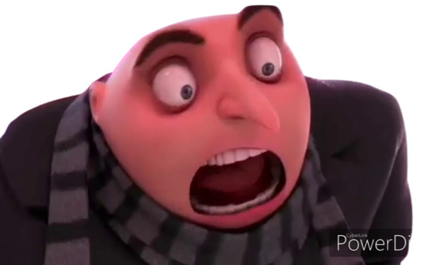 Grumpy Scream Gru scream png by PaddyMcClellan on DeviantArt