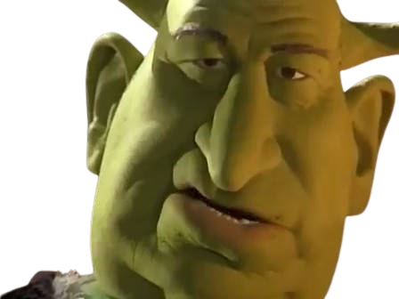 Shrek out side!! Png meme by Kylewithem on DeviantArt