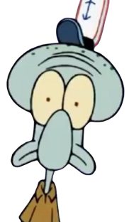 squidward says Patrick! Png Meme by PaddyMcClellan on DeviantArt