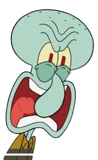 squidward says Patrick! Png Meme by PaddyMcClellan on DeviantArt