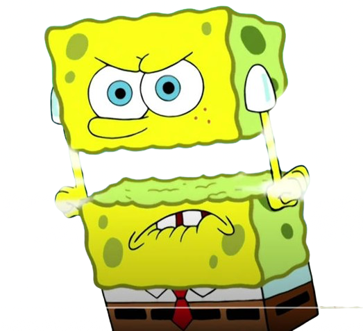 SpongeBob gets super angry png by PaddyMcClellan on DeviantArt