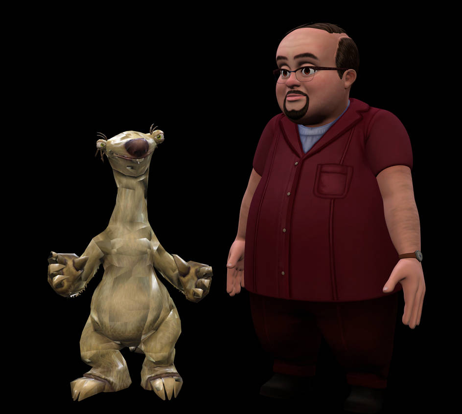 Al Meets Sid The Sloth by PaddyMcClellan on DeviantArt