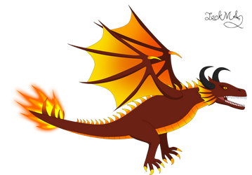 Fire-Dragon from the Evelyn Jasmine series