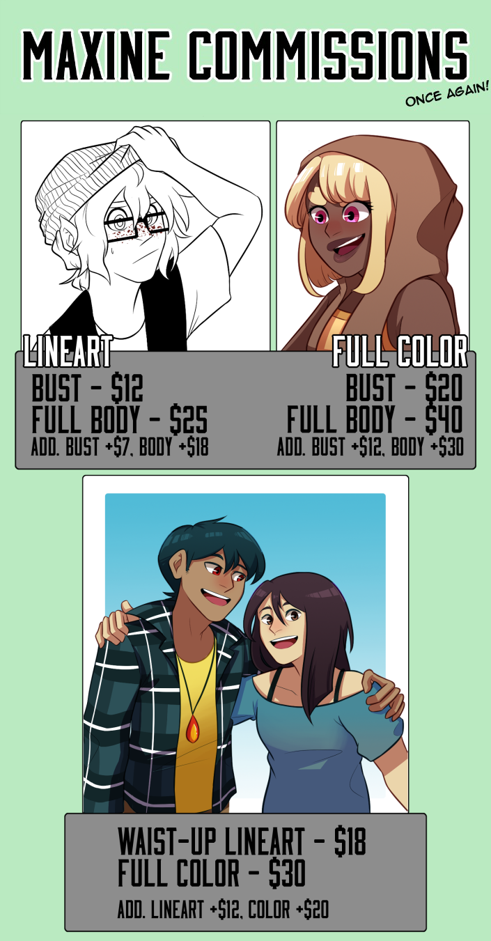 Commission info! [UPDATE]