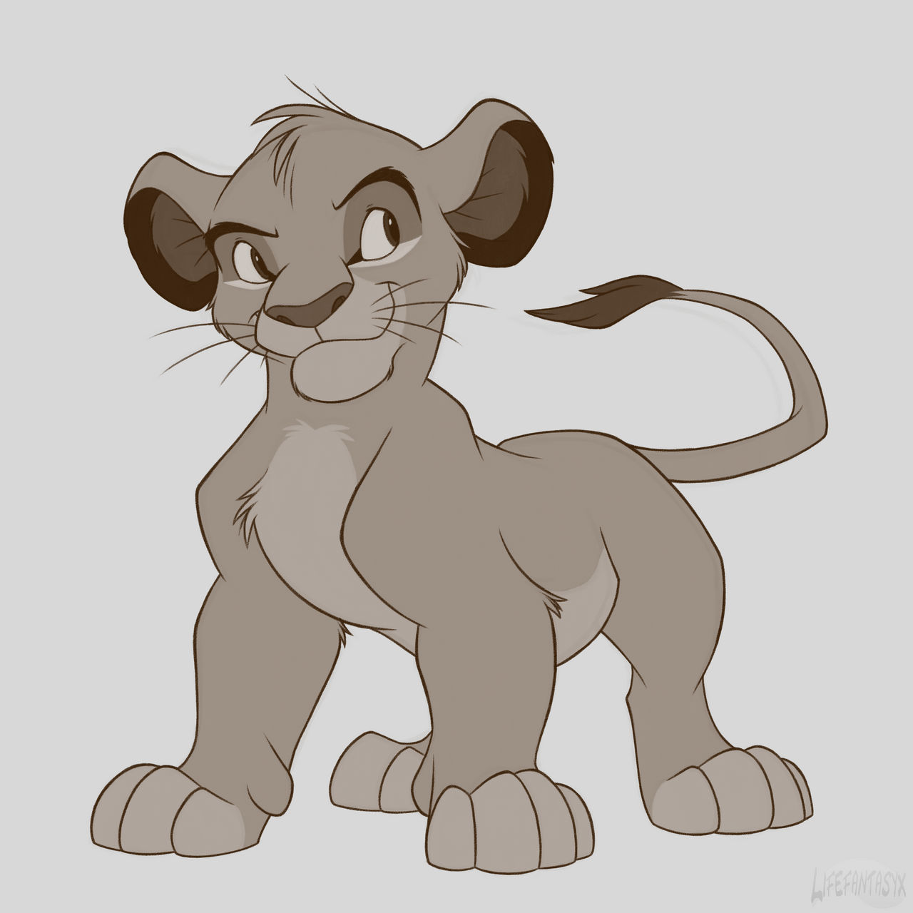 Lion King Sketches: Simba by Lifefantasyx on DeviantArt