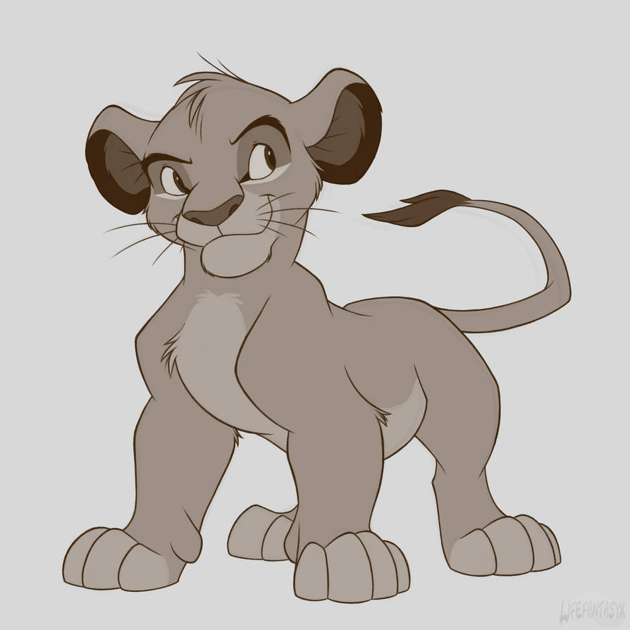 Lion King Sketches: Simba by Lifefantasyx on DeviantArt