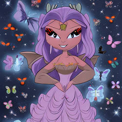 One Pissed Princess Butterfly